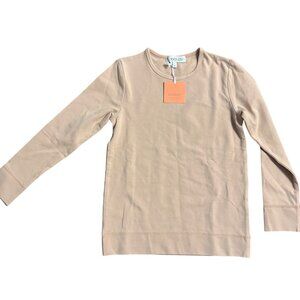 Koalav Kids Long-Sleeve Beige Organic Cotton Lounge Top Size 5 NWT